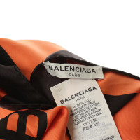 Balenciaga Silk scarf print