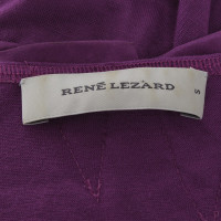 René Lezard Top in Violett