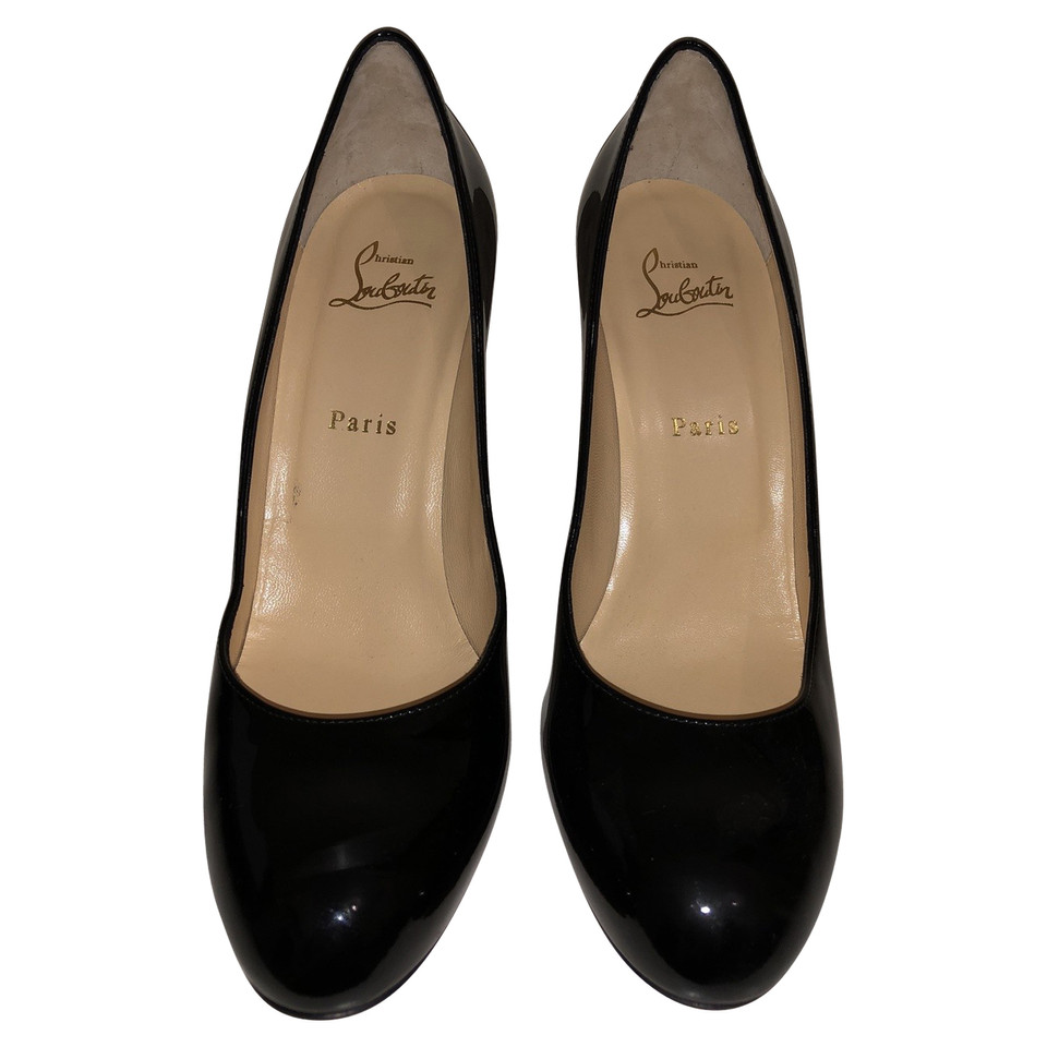 Christian Louboutin Fifille Patent leather in Black