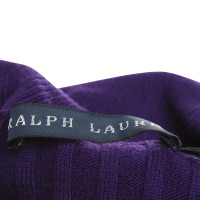 Ralph Lauren Roll collar sweater in purple