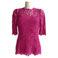 Dolce & Gabbana Capispalla in Cotone in Fucsia