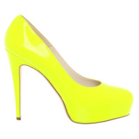 Brian Atwood Pumps in Neongelb