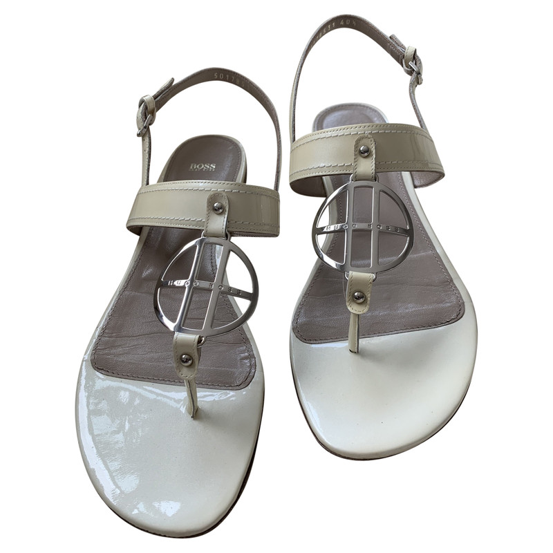 Hugo Boss Sandals Patent leather in 