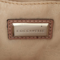 Coccinelle clutch made of leather