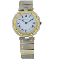 Cartier Watch Steel in Gold