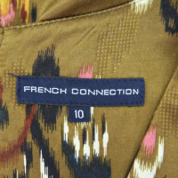 French Connection Seidenkleid mit Muster