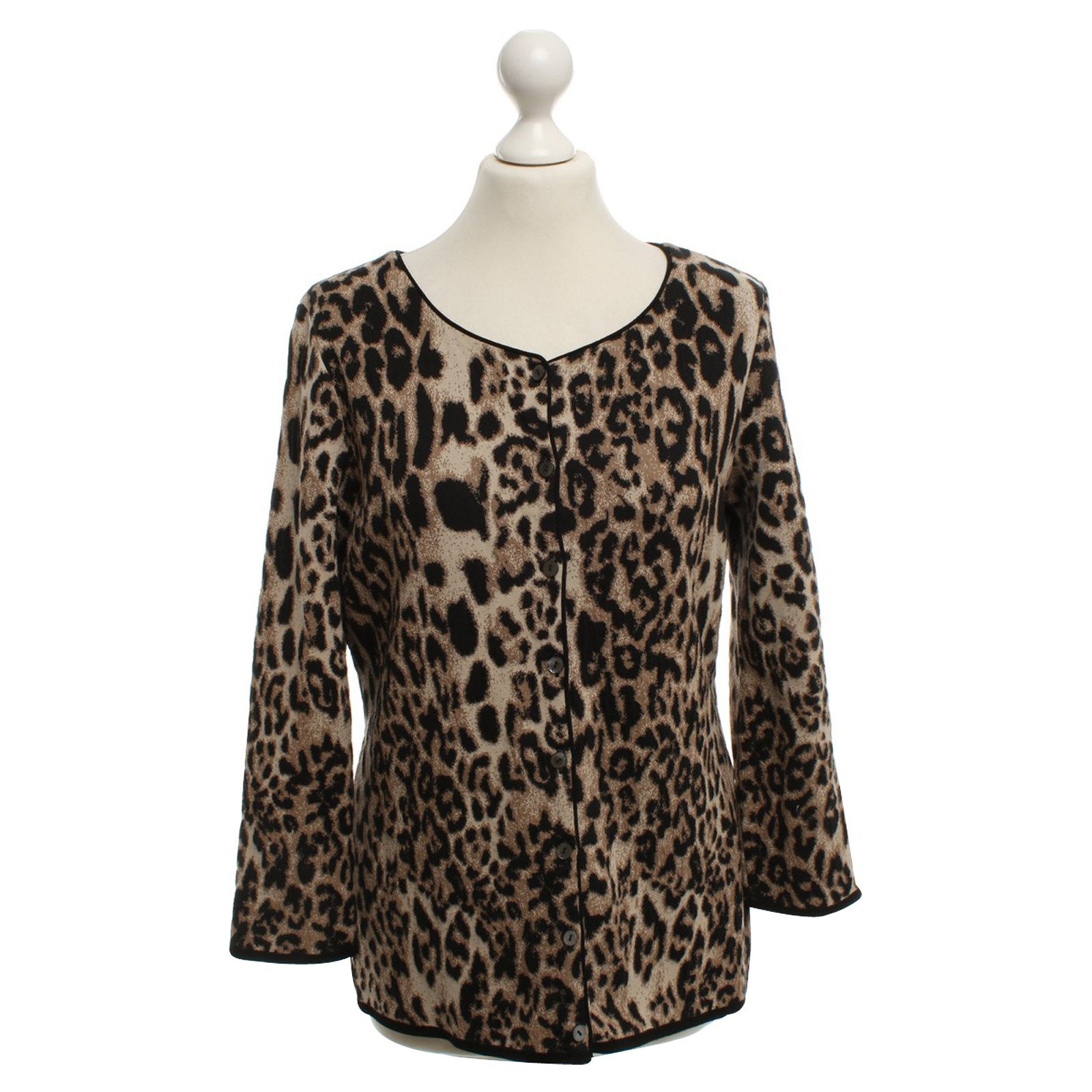 Marc Cain Cardigan with Animal-Print - Second Hand Marc Cain Cardigan with  Animal-Print buy used for 129€ (2304989)