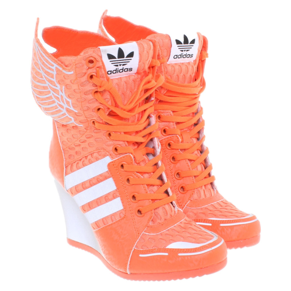 Jeremy Scott For Adidas Wedges in Orange