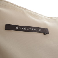René Lezard Sheath dress in nude
