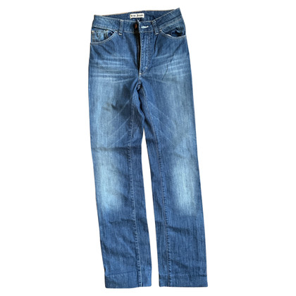 Acne Trousers Jeans fabric in Blue
