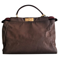 Fendi Peekaboo Bag Large Leather in Brown