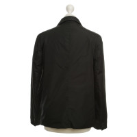 Prada Gevoerde jas in zwart