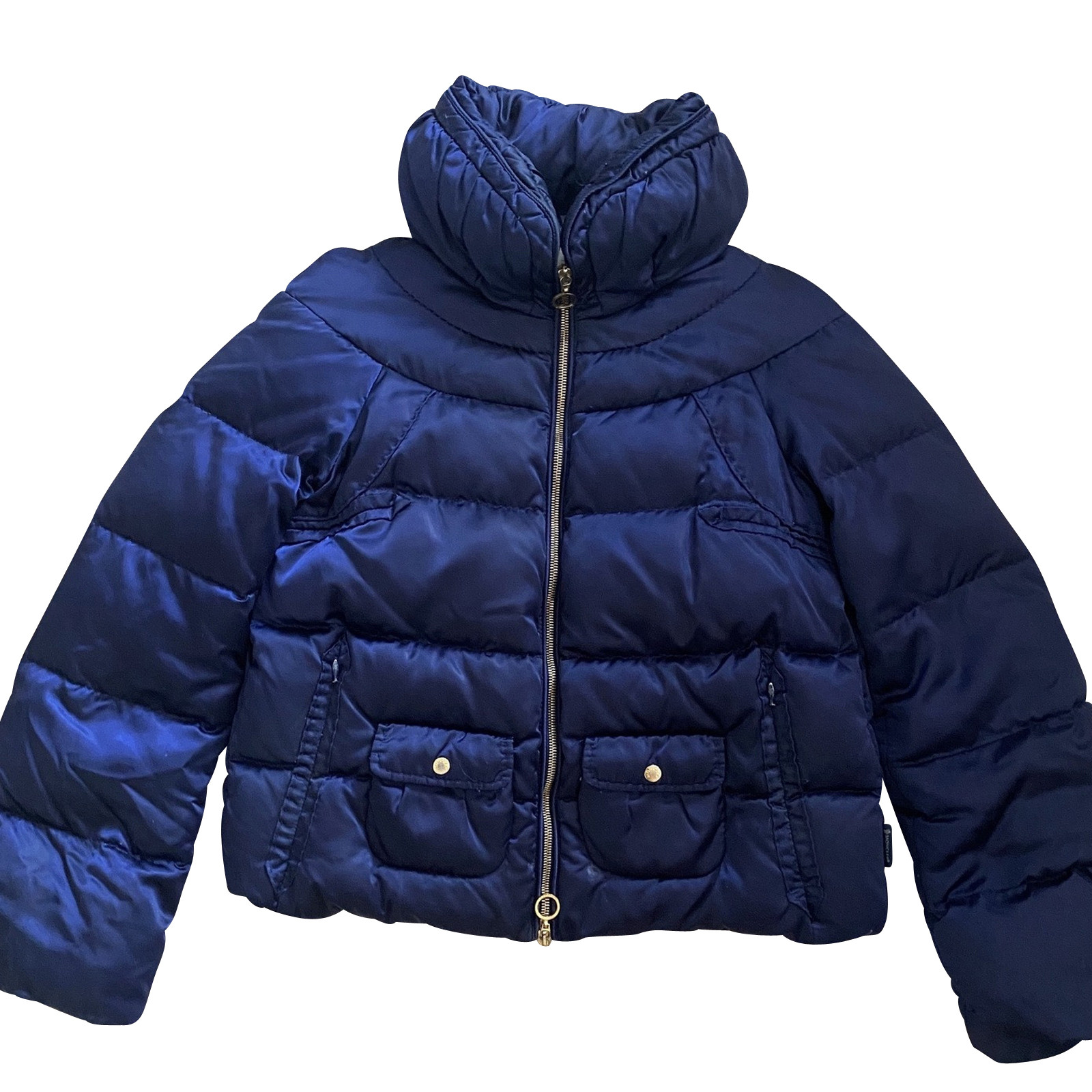 Moncler Jacke/Mantel in Blau - Second Hand Moncler Jacke/Mantel in Blau  gebraucht kaufen für 200€ (4408556)