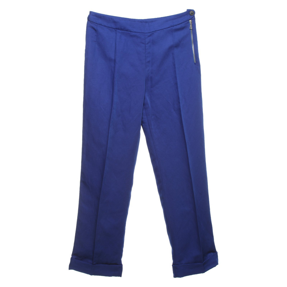 Dries Van Noten Trousers in Blue