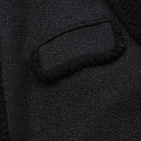 Chanel Manteau en noir