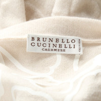 Brunello Cucinelli Strick aus Kaschmir in Creme