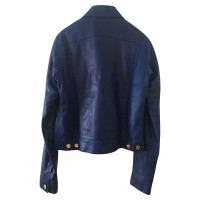 Ralph Lauren Black Label Mason Trucker leather jacket