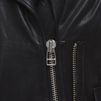 Sly 010 Jacket/Coat Leather in Black