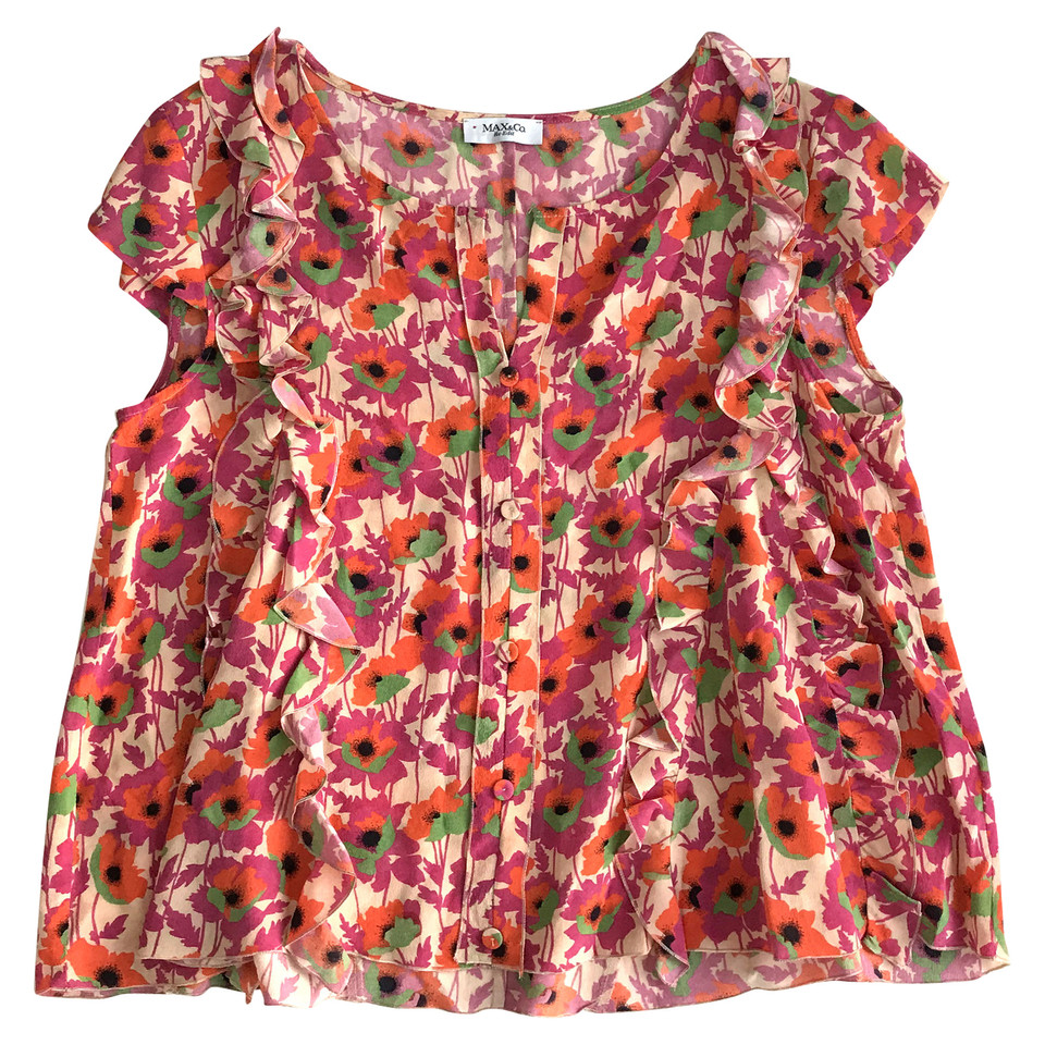 Max & Co Top Silk