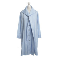 Issey Miyake robe manteau en bleu