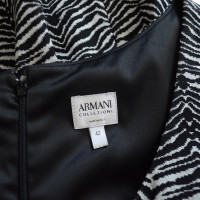 Armani Collezioni Kleid mit Zebra-Print