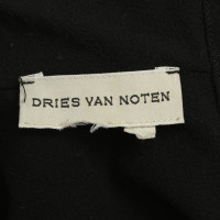 Dries Van Noten Langes Kleid in Schwarz