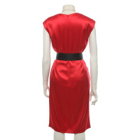 Carolina Herrera Dress Silk in Red