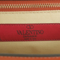 Valentino Garavani Leather shoulder bag in red
