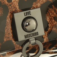 Moschino Love Sac à main avec imprimé léopard