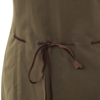 Hugo Boss Pinafore dress in olive