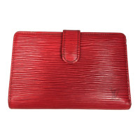 Louis Vuitton 'Billets Viennois Epi' in pelle rossa 