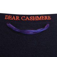 Dear Cashmere Vest in Blue
