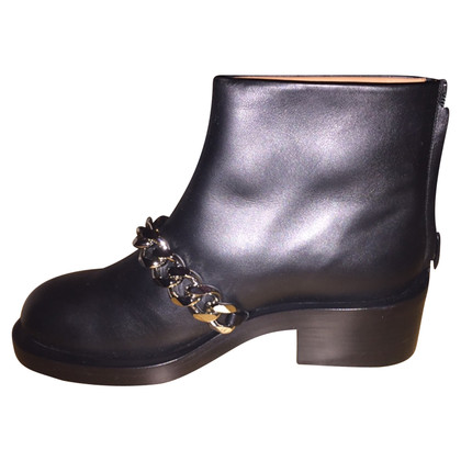 Givenchy Black leather ankle boots
