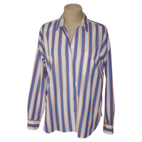 0039 Italy Blouse with striped pattern