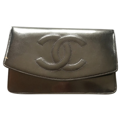 Chanel Wallet on Chain Patent leather in Gold