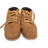 Timberland Chaussures à lacets en Cuir en Kaki