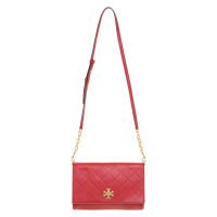 Tory Burch Shoulder bag Leather in Red