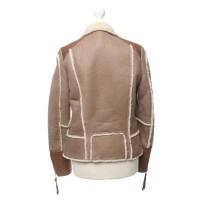 Oakwood Jacket/Coat Fur in Brown
