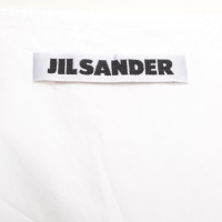 Jil Sander Jupe de coton en blanc