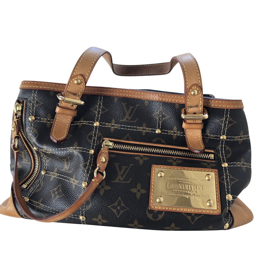 Louis Vuitton Borsa a tracolla in Pelle in Marrone