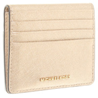 Michael Kors Gold colored wallet with logos
