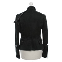 Dsquared2 Jacke/Mantel aus Baumwolle in Schwarz