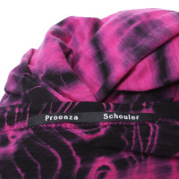 Proenza Schouler T-shirt noir / rose