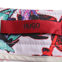 Hugo Boss Gekreukte broek in Multicolor