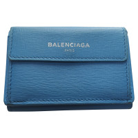 Balenciaga Borsette/Portafoglio in Pelle in Blu