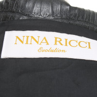 Nina Ricci Oversized Jacke in Reptil-Optik