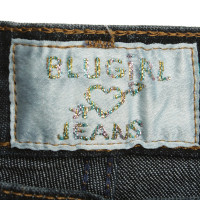 Blumarine Jeans avec l'embellissement de pierres précieuses
