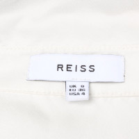 Reiss Top Silk in Cream