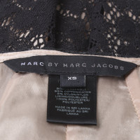 Marc By Marc Jacobs Kanten jurk in grijs-zwart