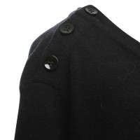 Max & Co Robe en maille en noir / brun clair
